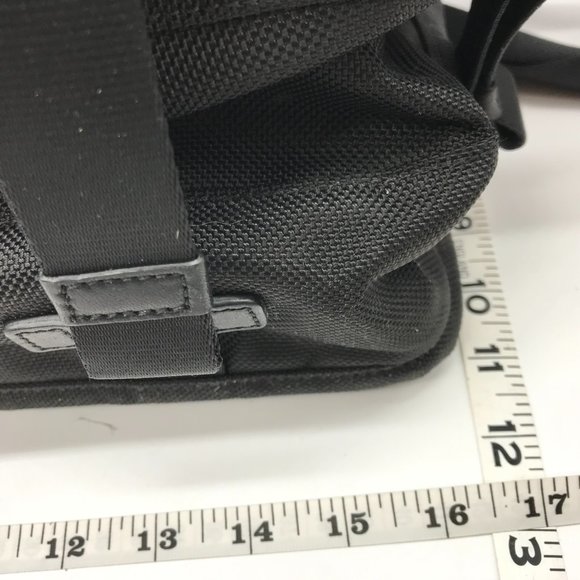 TUMI Alpha 2 Messenger Briefcase Expandable Organizer Laptop Ballistic Nylon - Picture 14 of 16